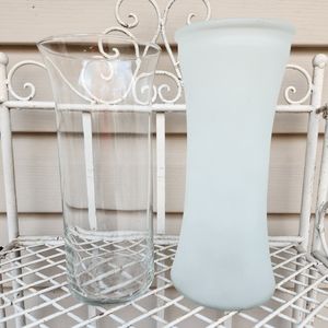 Pair of Glass Vases